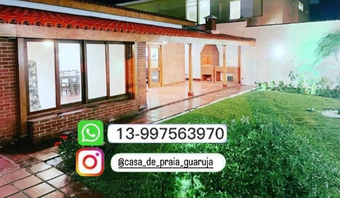 Beach House Unidade 2 - Casas De Praia Guaruja 50 Metros Do Mar Eksteriør bilde